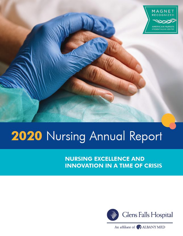 nursing annual report cover
